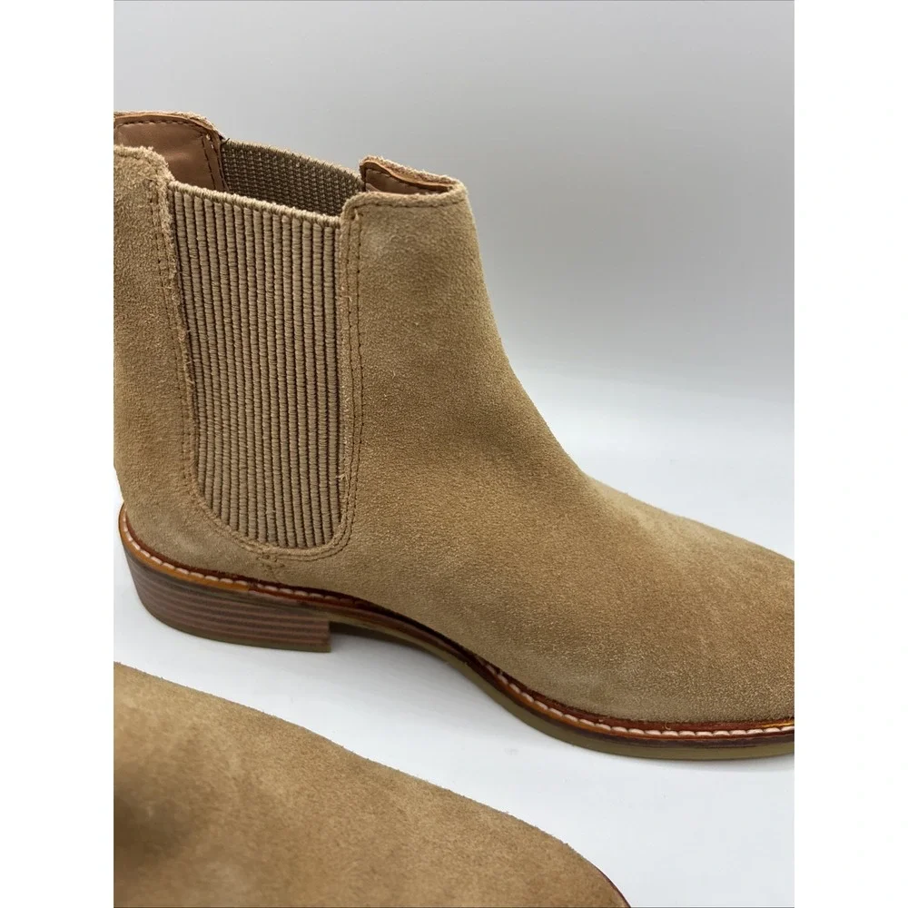Clarks Women's Cologne Arlo Leather Chelsea Boots Size 7.5‎ M New